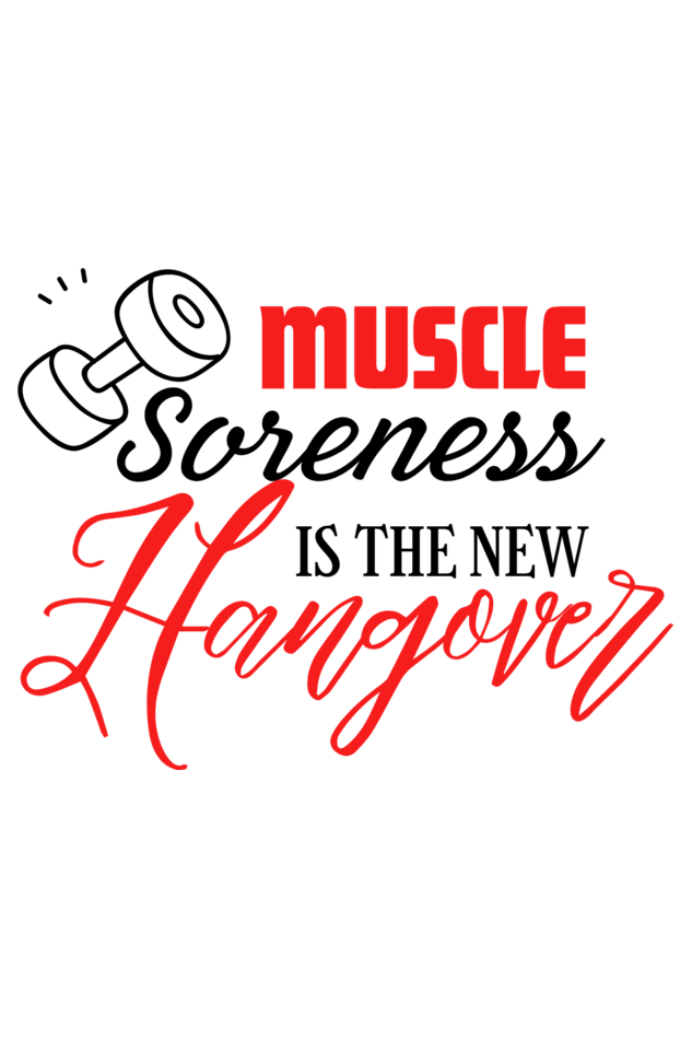 MUSCLE typography oversized t-shirt