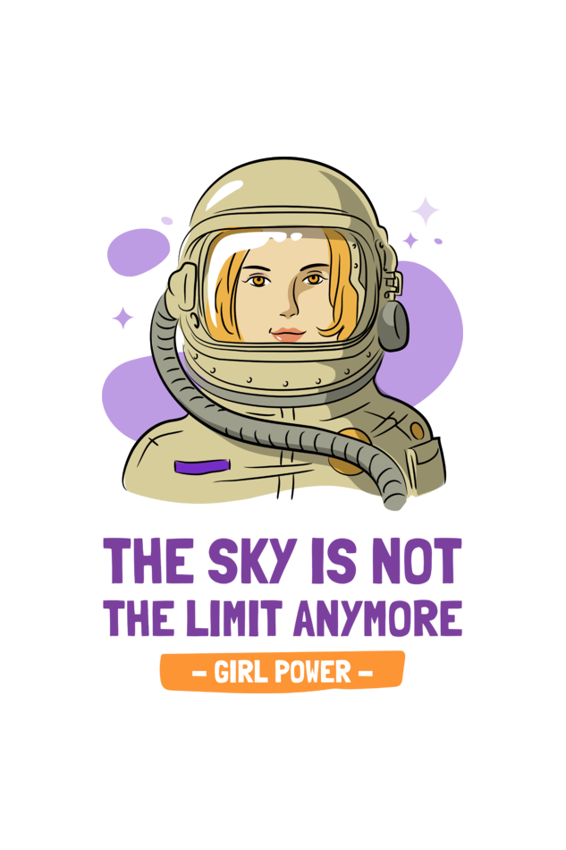 Sky Is Not The Limit T-shirt Dress