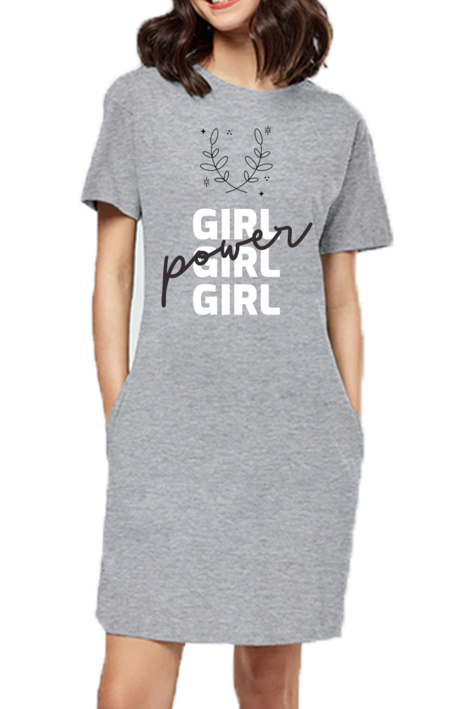 Girl Power T-shirt Dress
