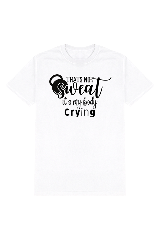 Sweat typography t-shirt