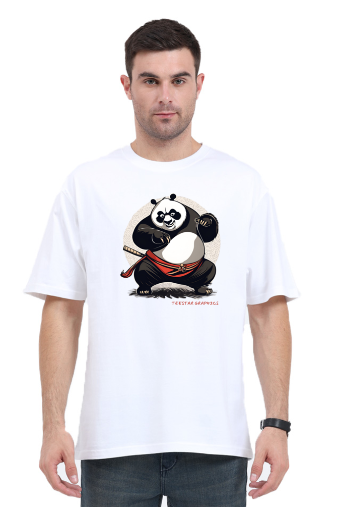 Unisex oversized panda tshirt