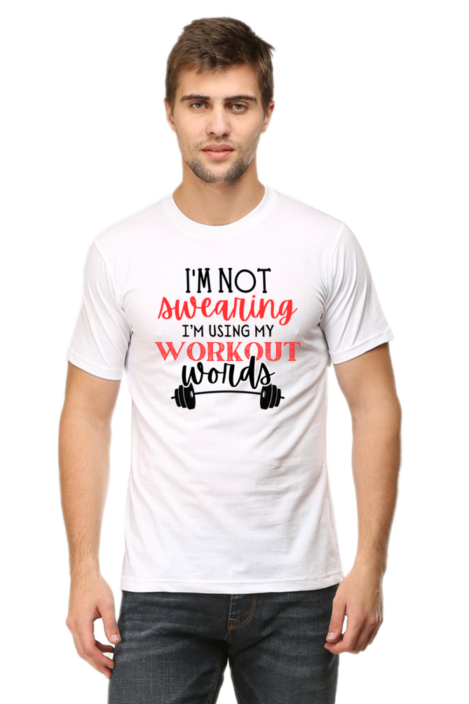 Workout male regular tshirt