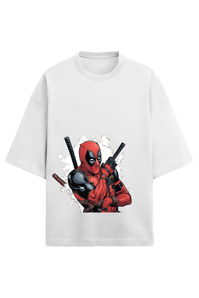 Deadpool unisex terry oversized tshirt