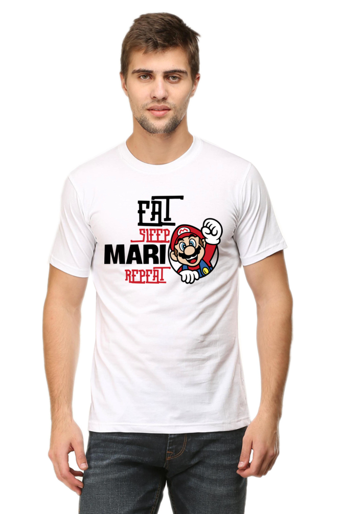 Eat sleep mario regular t-shirt