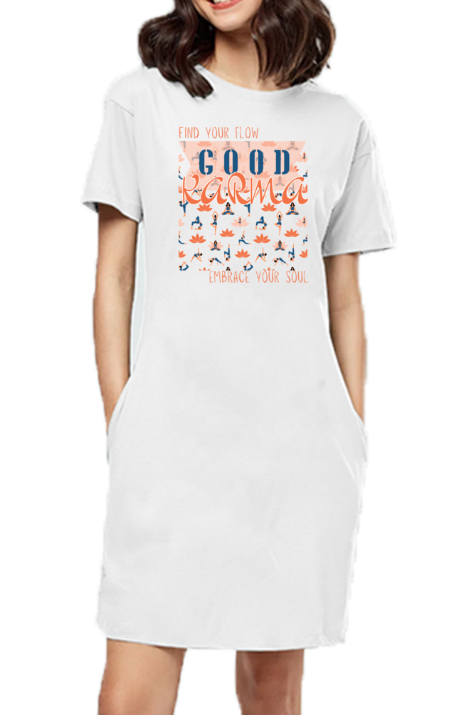 Good Karma T-shirt Dress