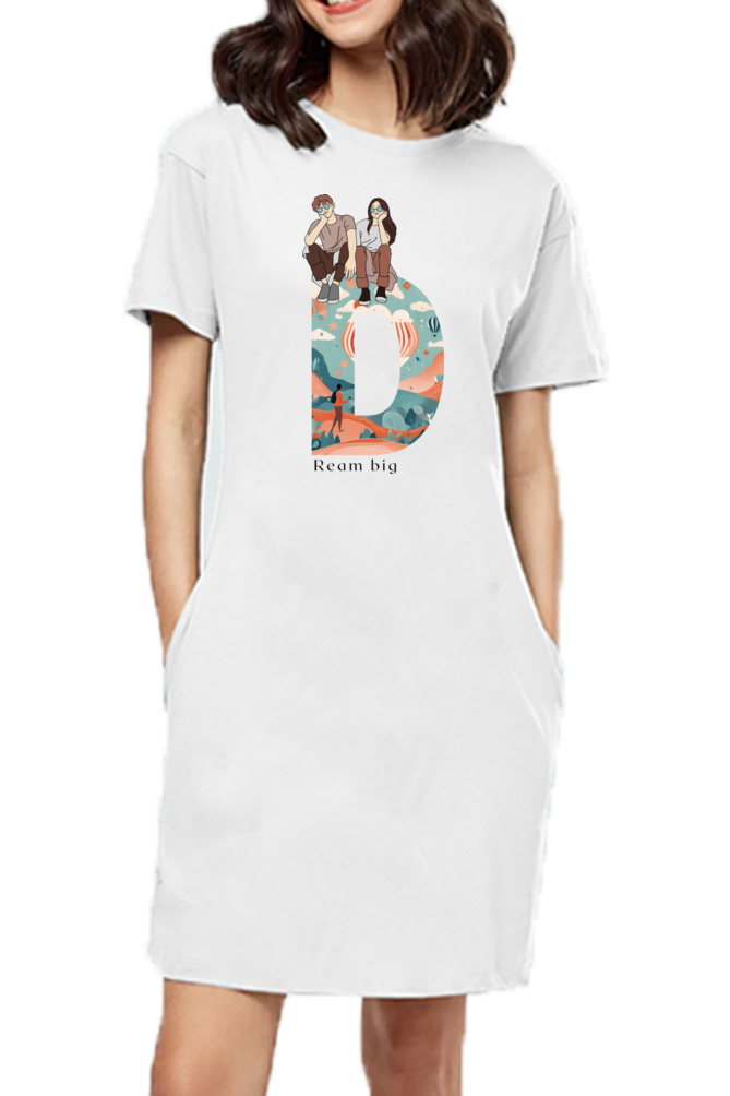 Dream Big Tshirt Dress