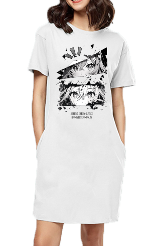 Eyes Tshirt Dress