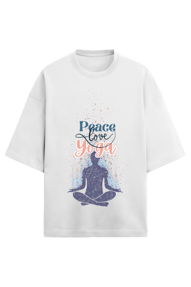 Peace Terry Oversized T-shirt