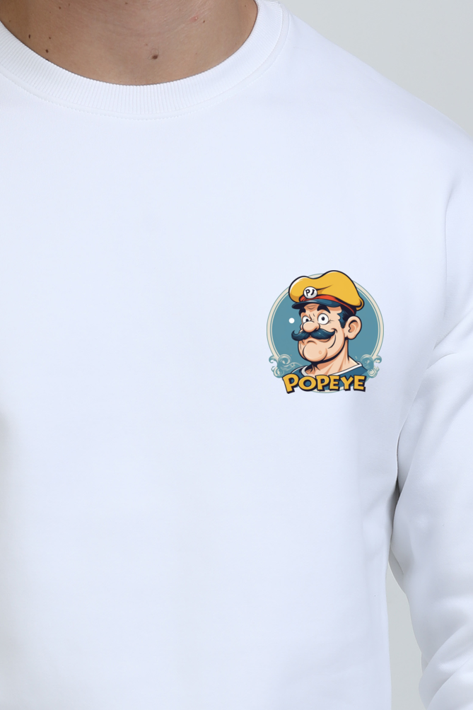 Popeye Face Oversized Sweatshirt