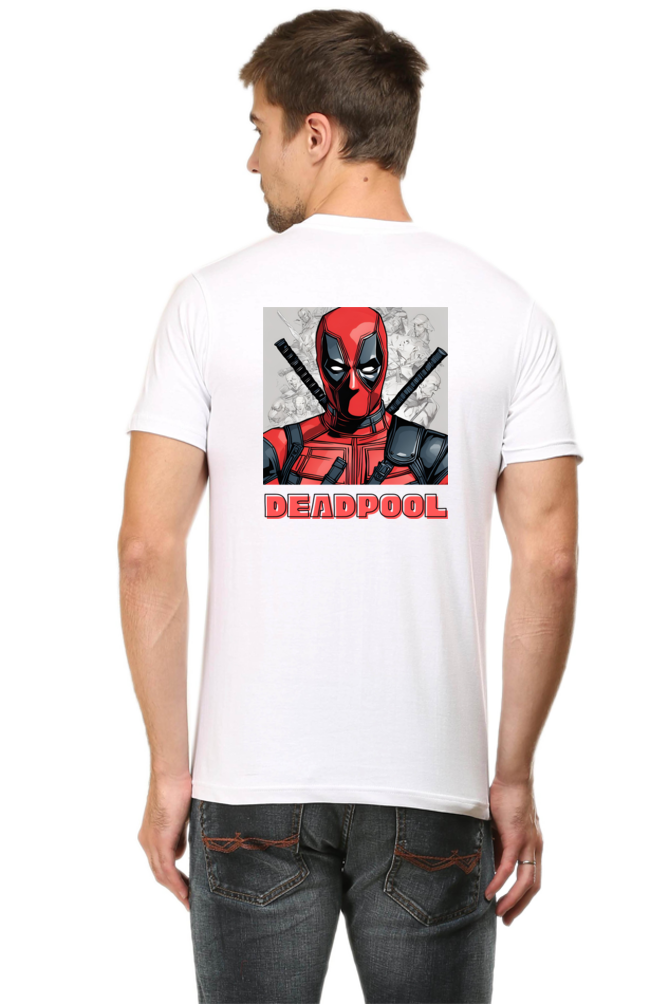 Deadpool round neck regular tshirt