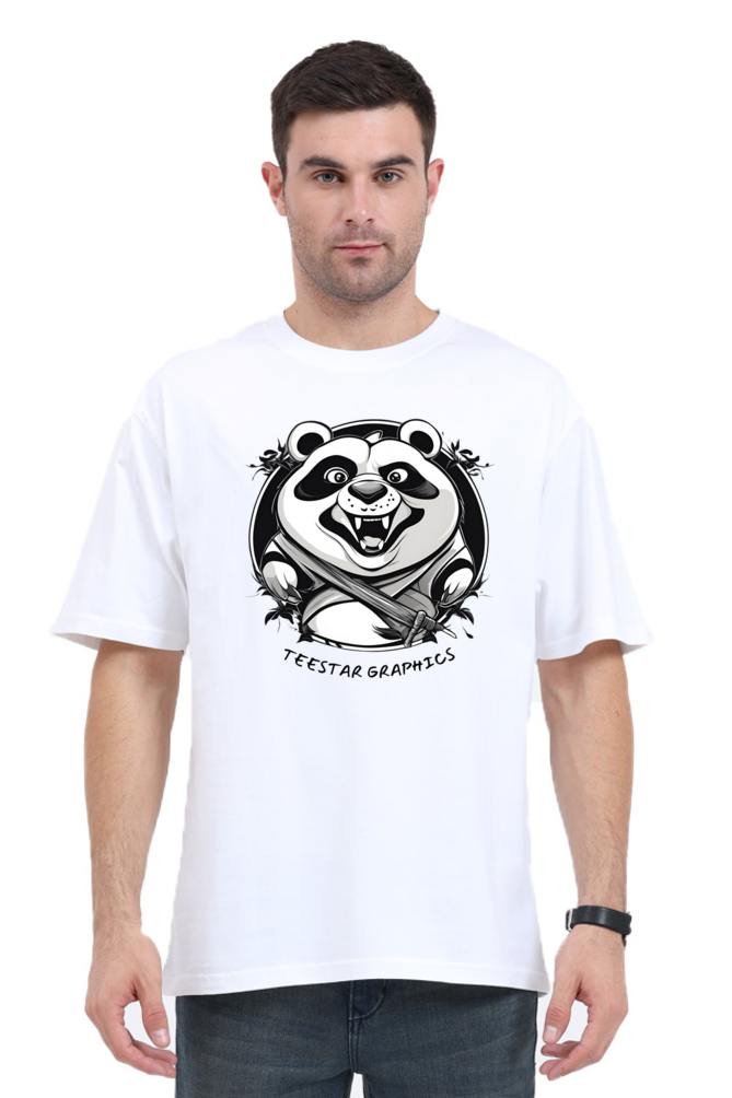 Panda unisex oversized classic tshirt