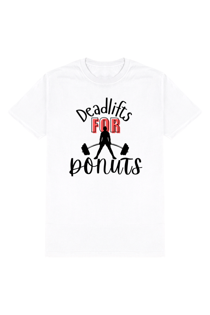 Deadlifts typography t-shirt