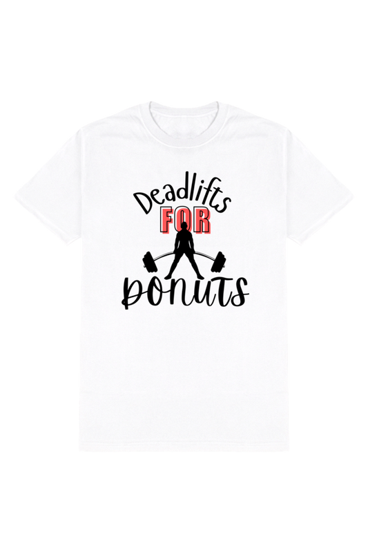 Deadlifts typography t-shirt