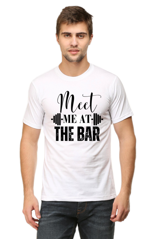 Bar typography unisex t-shirt