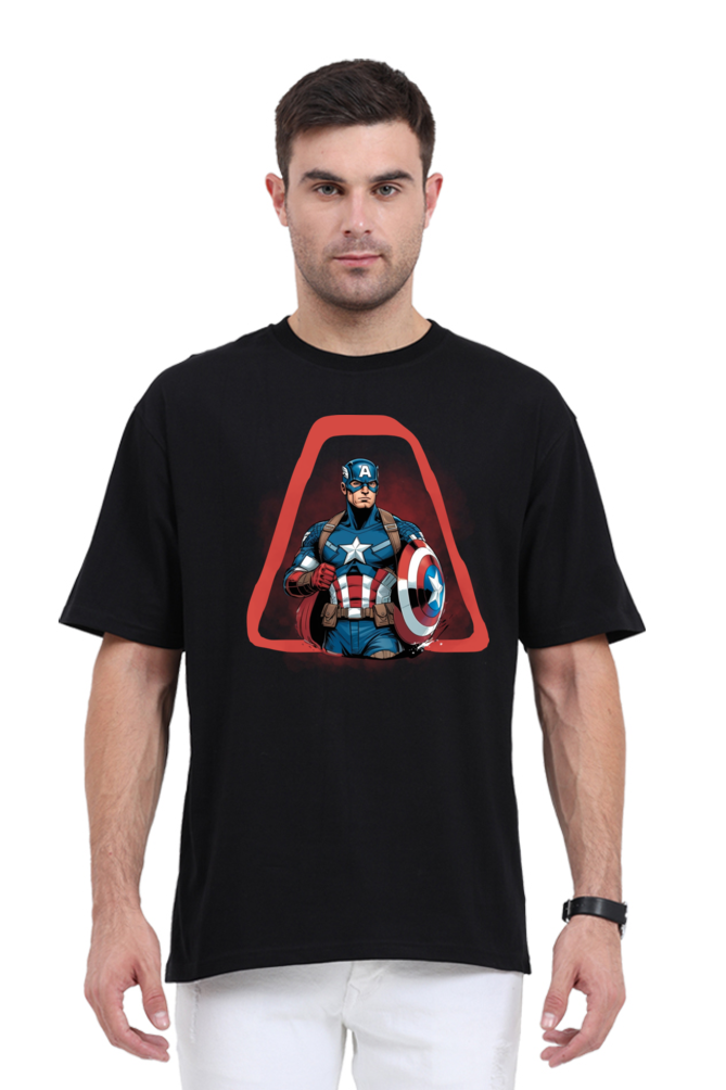 Captain America Unisex Oversized T-shirt