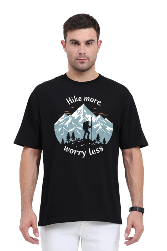 Hike More Unisex Oversized T-shirt