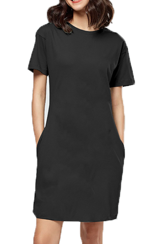 Plain Tshirt Dress