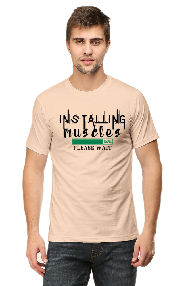 Installing regular t-shirt