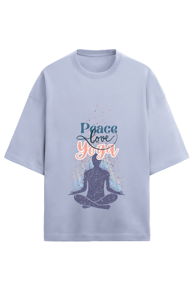 Peace Terry Oversized T-shirt