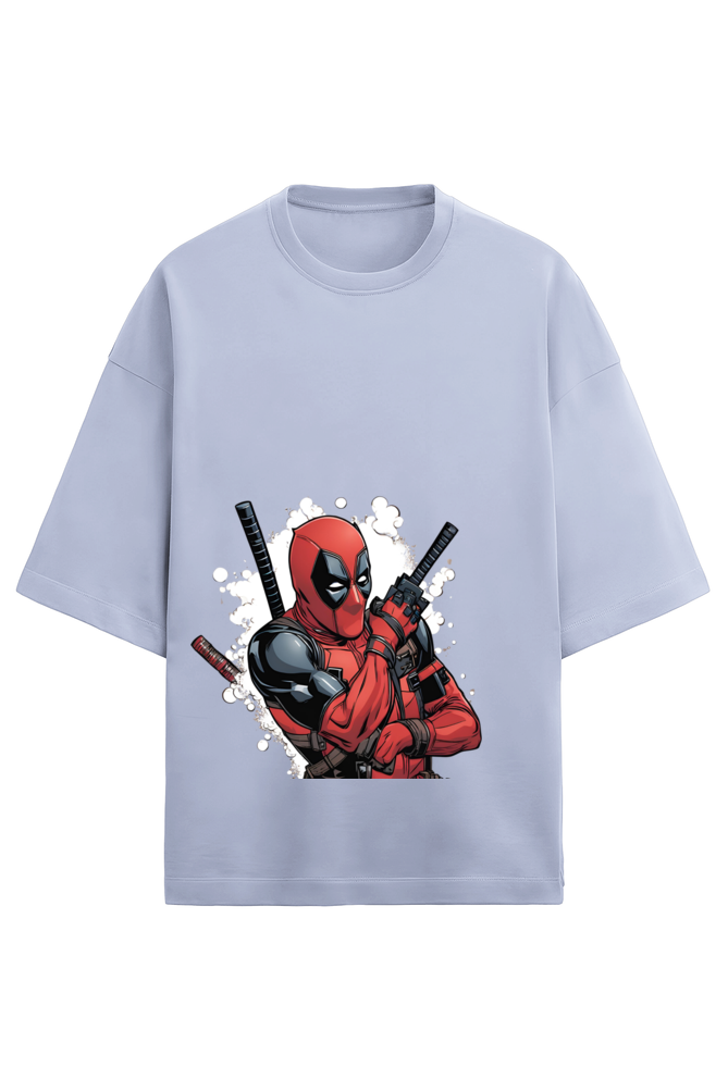 Deadpool unisex terry oversized tshirt