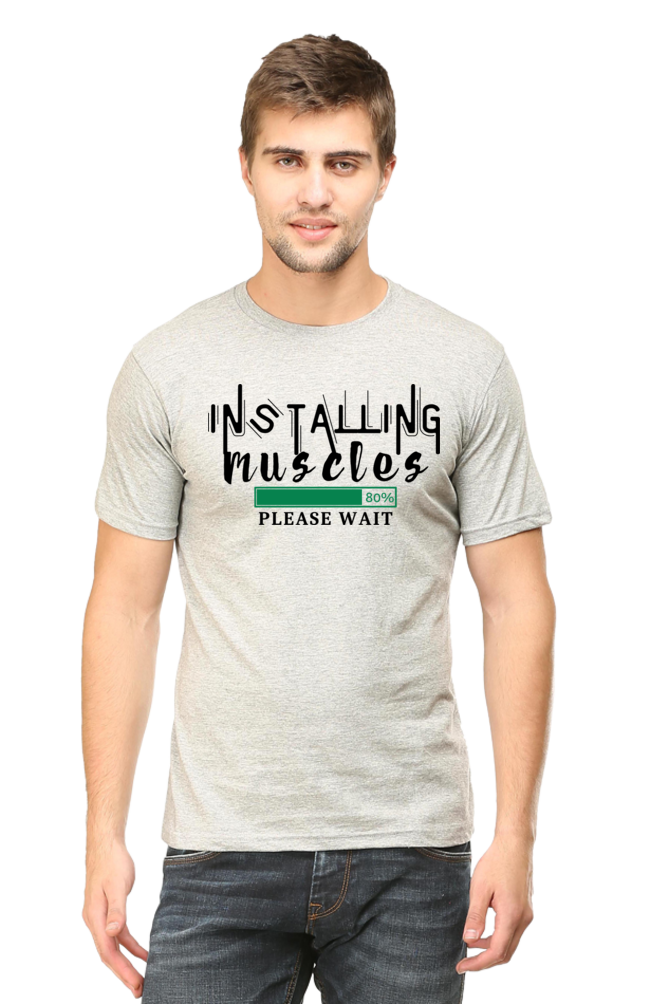 Installing regular t-shirt