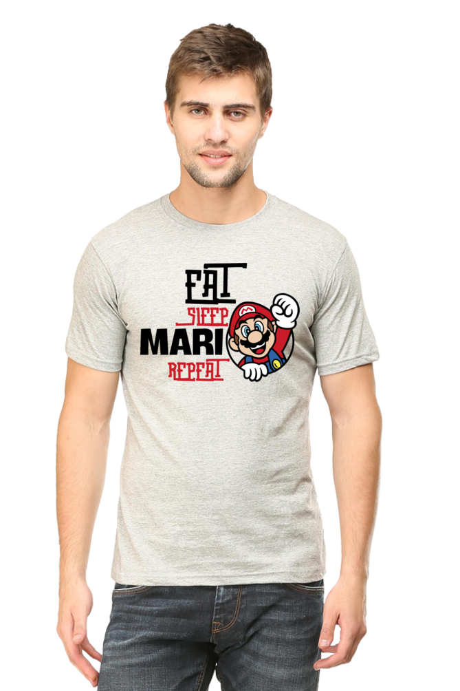 Eat sleep mario regular t-shirt