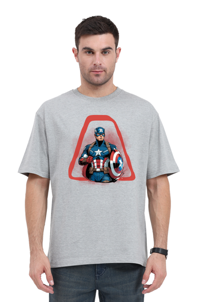 Captain America Unisex Oversized T-shirt