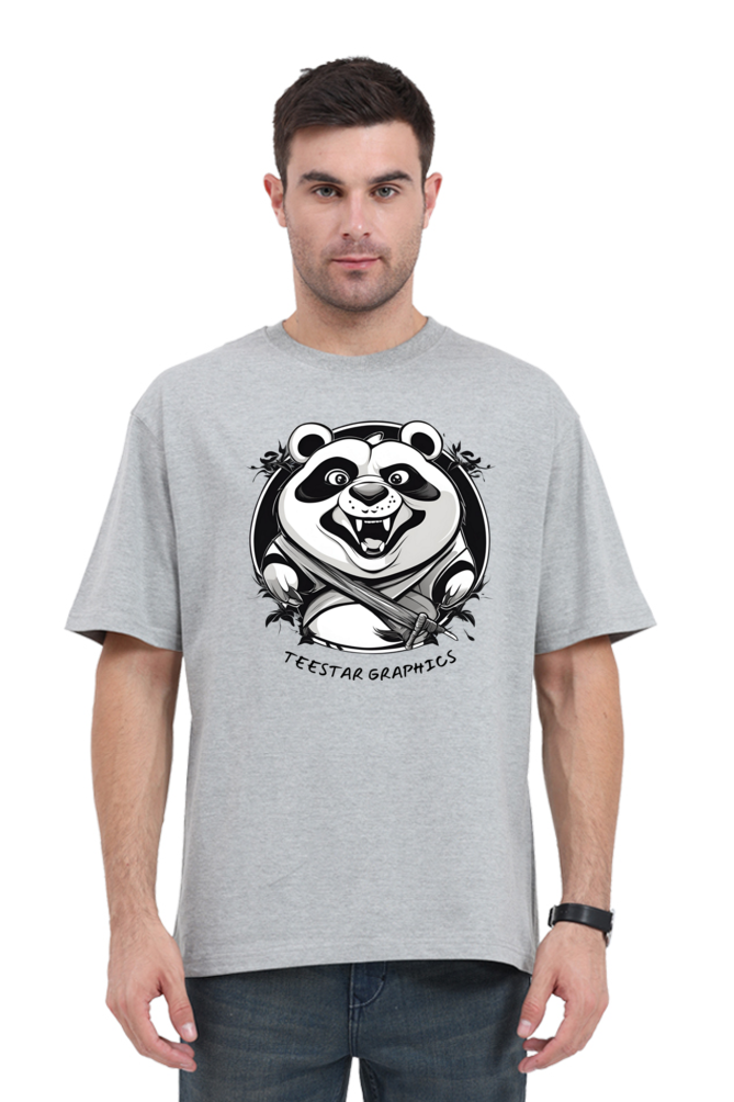 Panda unisex oversized classic tshirt