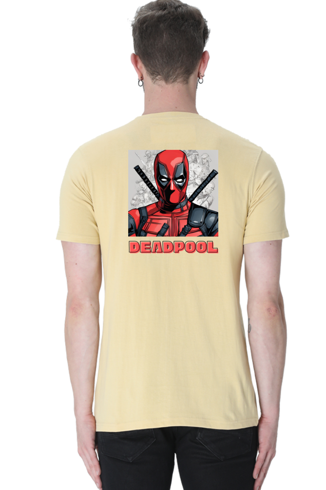 Deadpool round neck regular tshirt