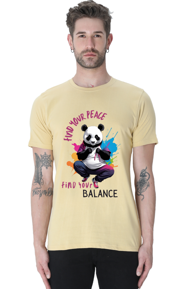 Find Your Peace Half Sleeve Tshirt