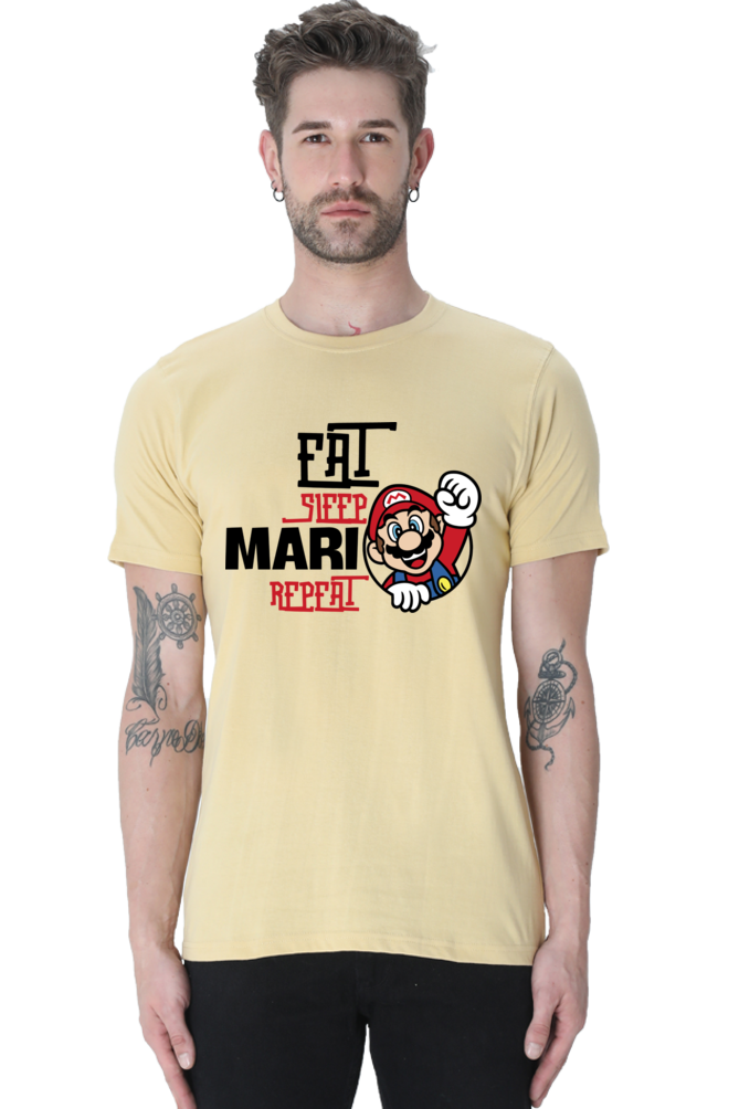 Eat sleep mario regular t-shirt