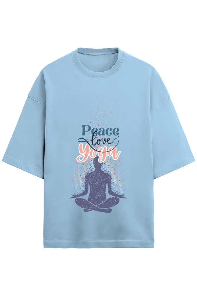 Peace Terry Oversized T-shirt