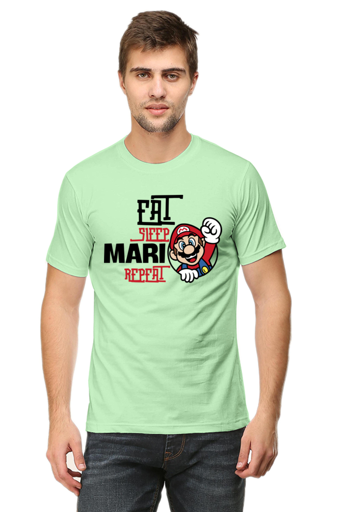 Eat sleep mario regular t-shirt