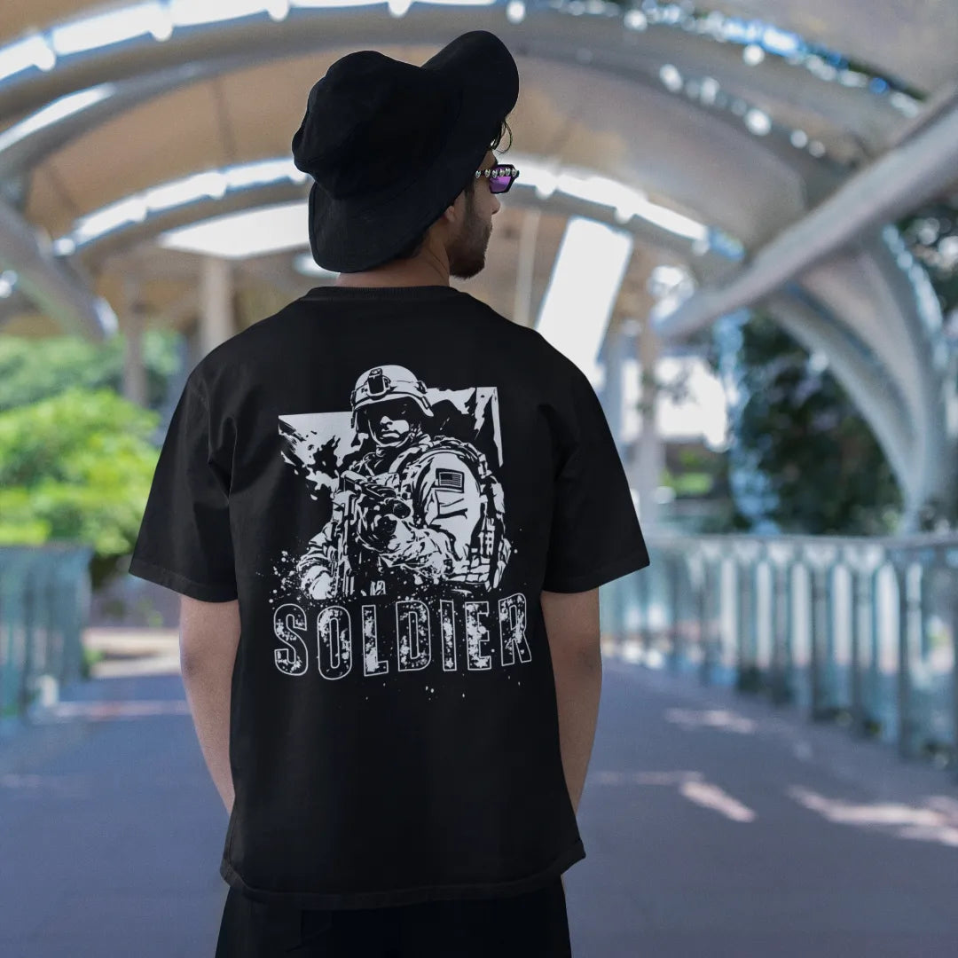 Soldier oversized t-shirt