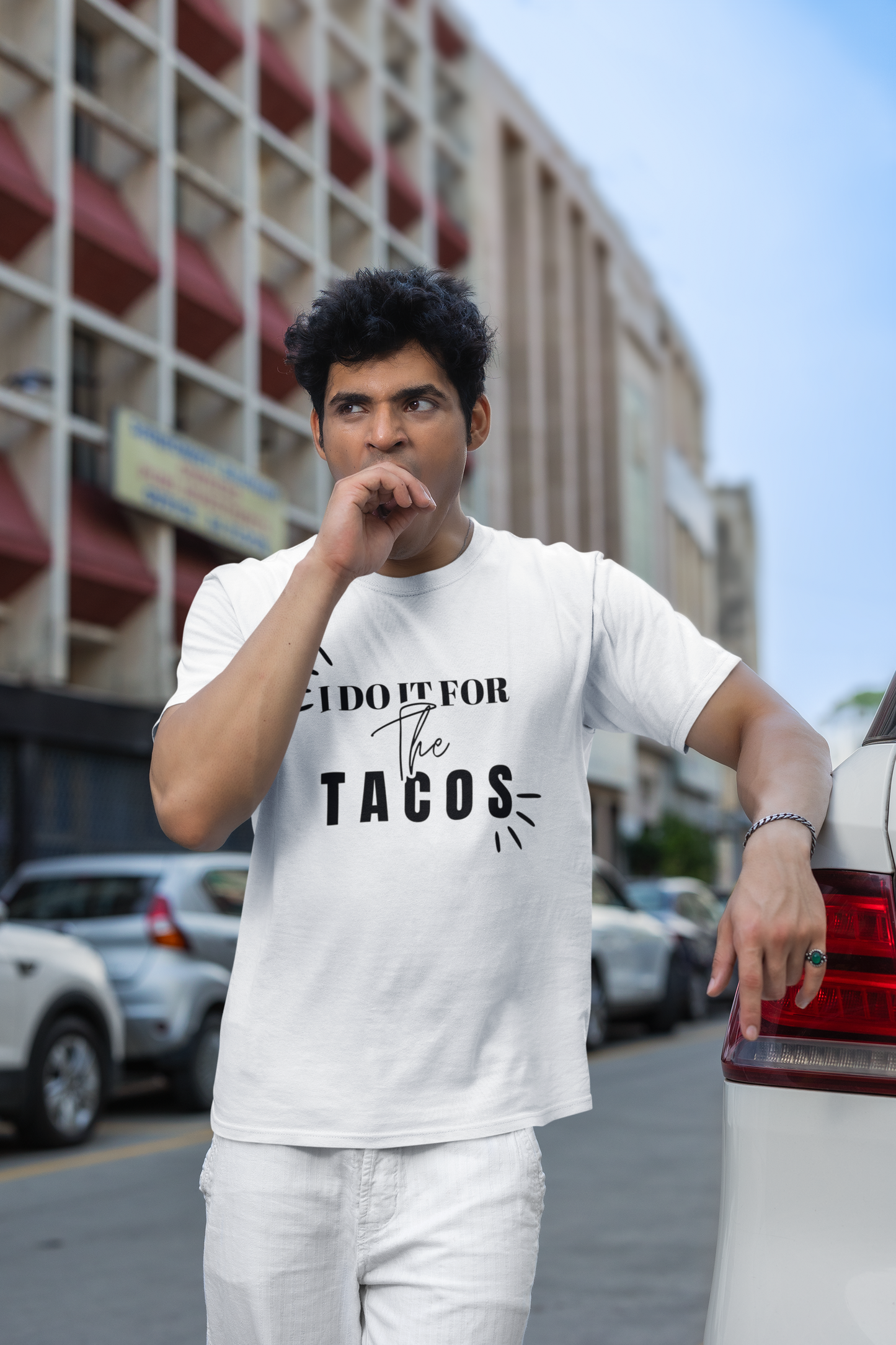 Tacos typography unisex t-shirt