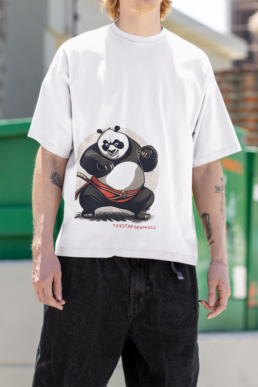 Kung Fu panda oversized tshirt