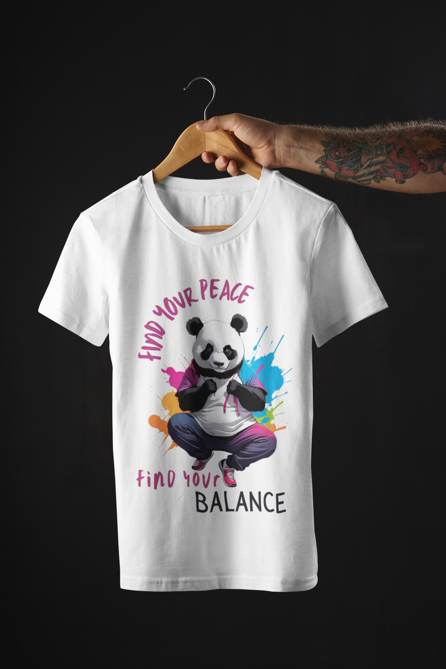 Find Your Peace Half Sleeve Tshirt