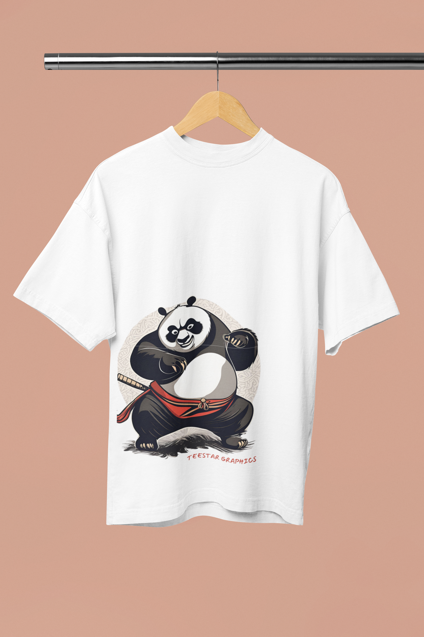 Kung Fu panda oversized tshirt