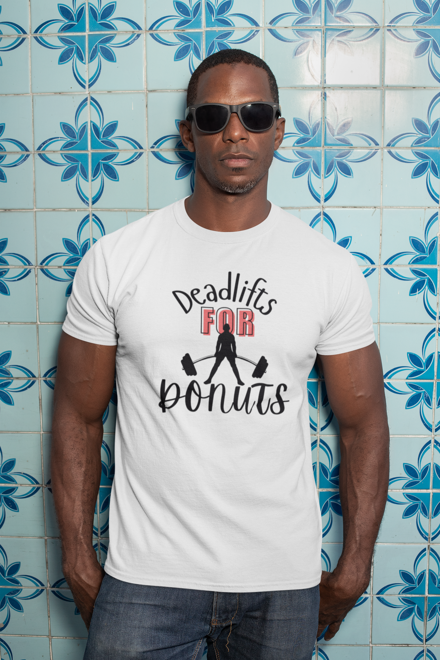 Deadlifts typography t-shirt